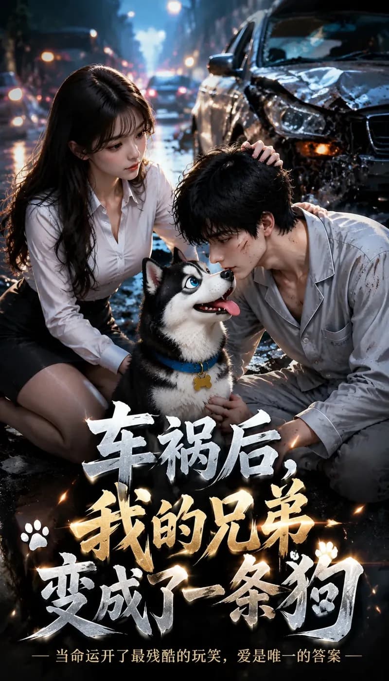 车祸后，我的兄弟变成了一条狗 封面