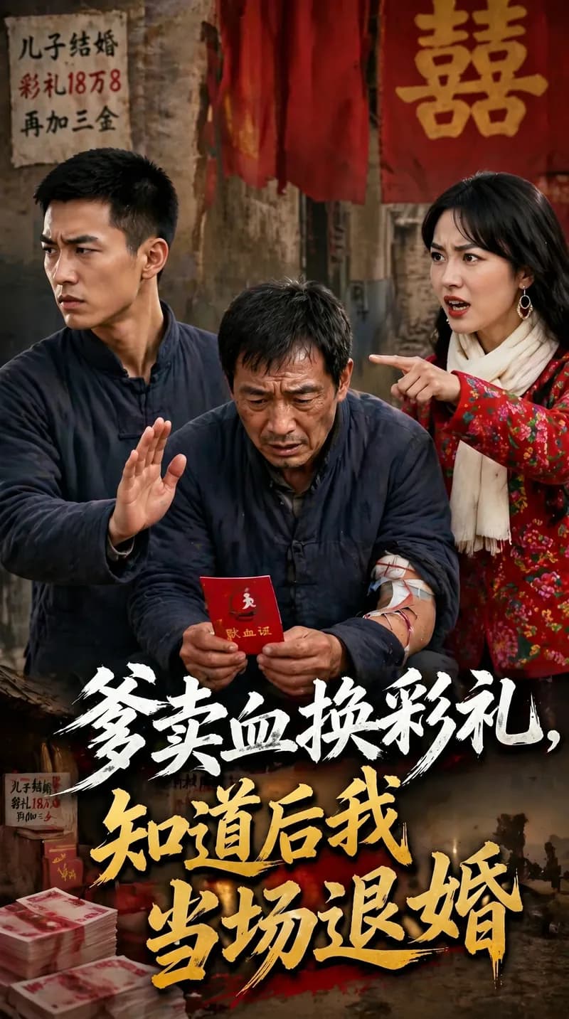 爹卖血换彩礼，知道后我当场退婚 封面